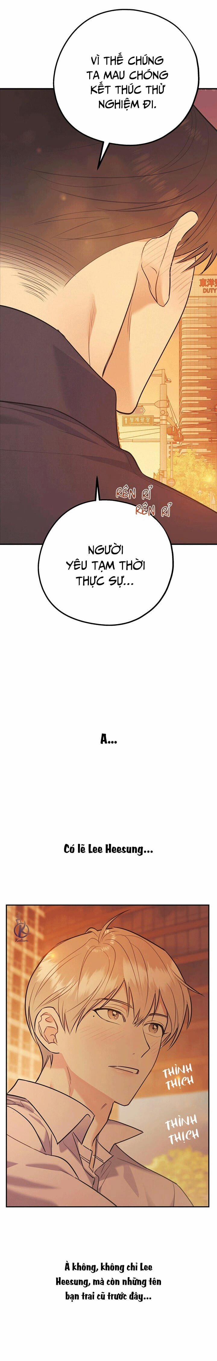 Tôi Với Cậu Không Thể Như Thế Này 33.5 trang 10