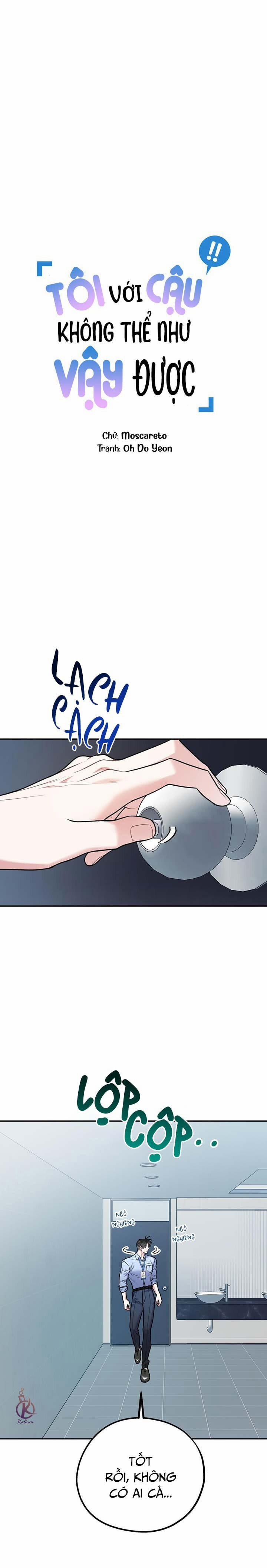 Tôi Với Cậu Không Thể Như Thế Này 39 trang 3