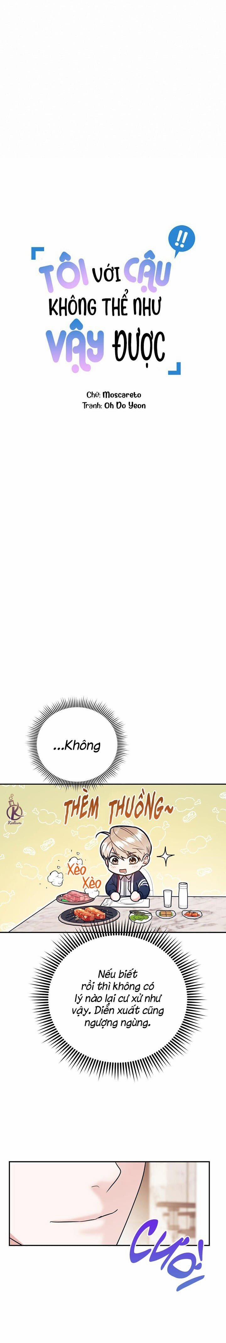 Tôi Với Cậu Không Thể Như Thế Này 40 trang 3