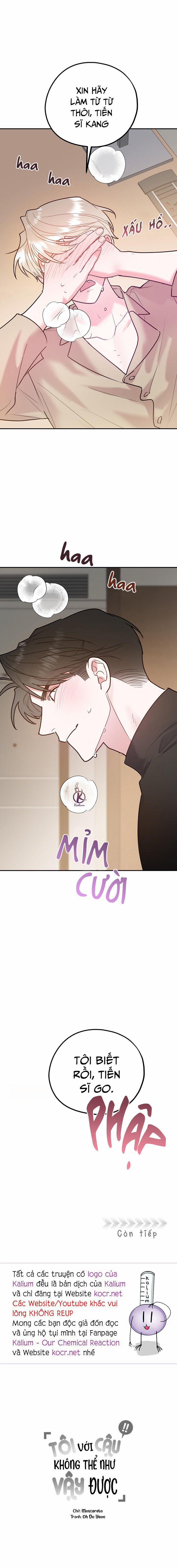 Tôi Với Cậu Không Thể Như Thế Này 45.5 trang 11