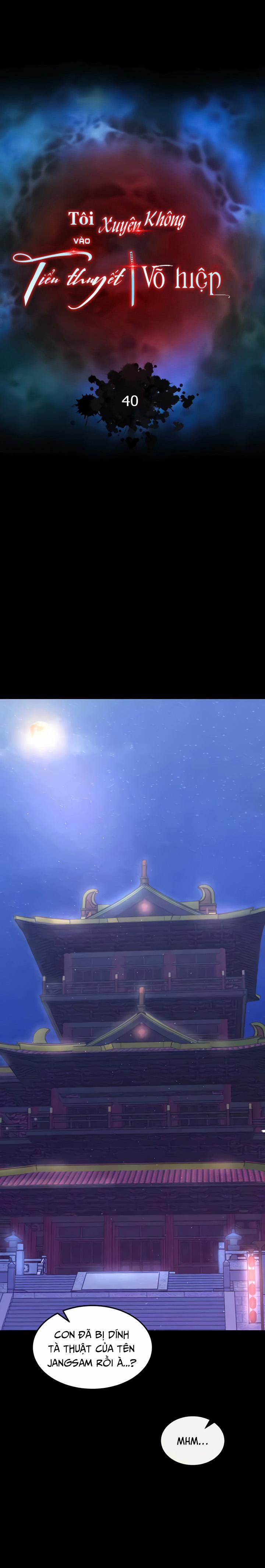 Tôi Xuyên Không Vào Tiểu Thuyết Võ Hiệp 40 trang 2