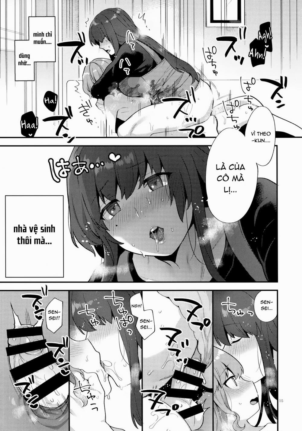 Toilet o Kari ni Kita Dake na no ni Oneshot trang 13