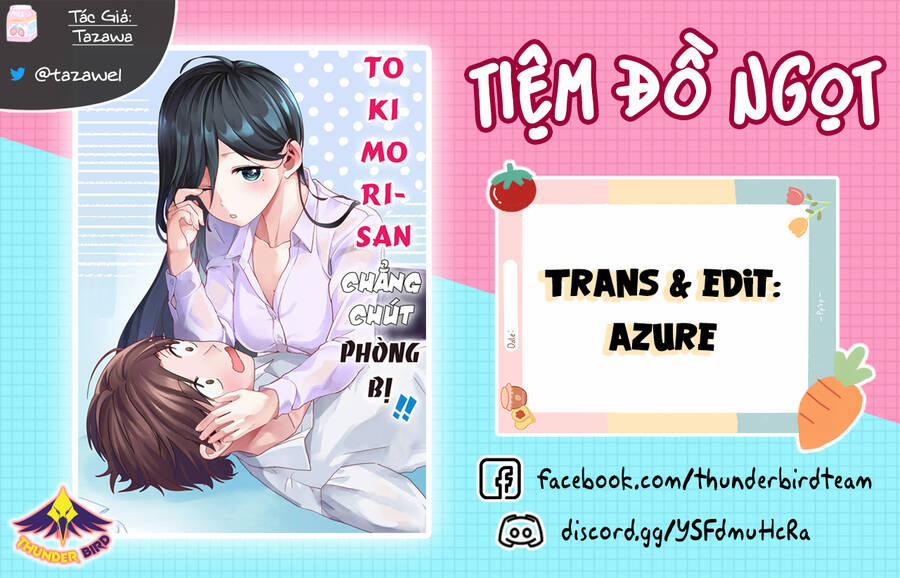 Tokimori-San Chẳng Chút Phòng Bị!! 36 trang 0