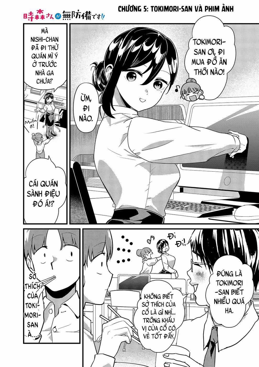 Tokimori-San Chẳng Chút Phòng Bị!! 5 trang 1