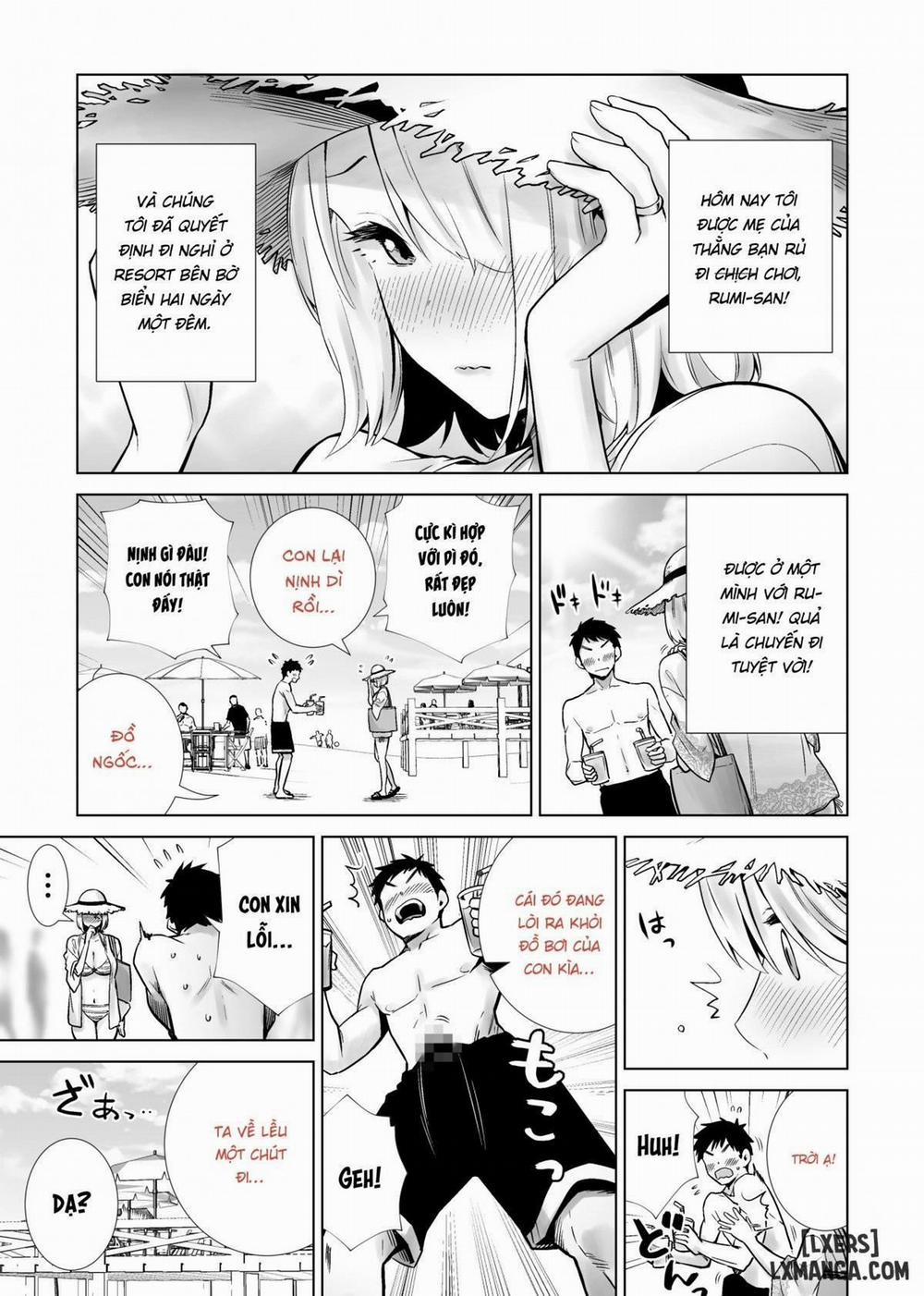 Tomodachi no Mama ga Boku no Dekachin de Ikimakutta Kaisui Yokujou Oneshot trang 2