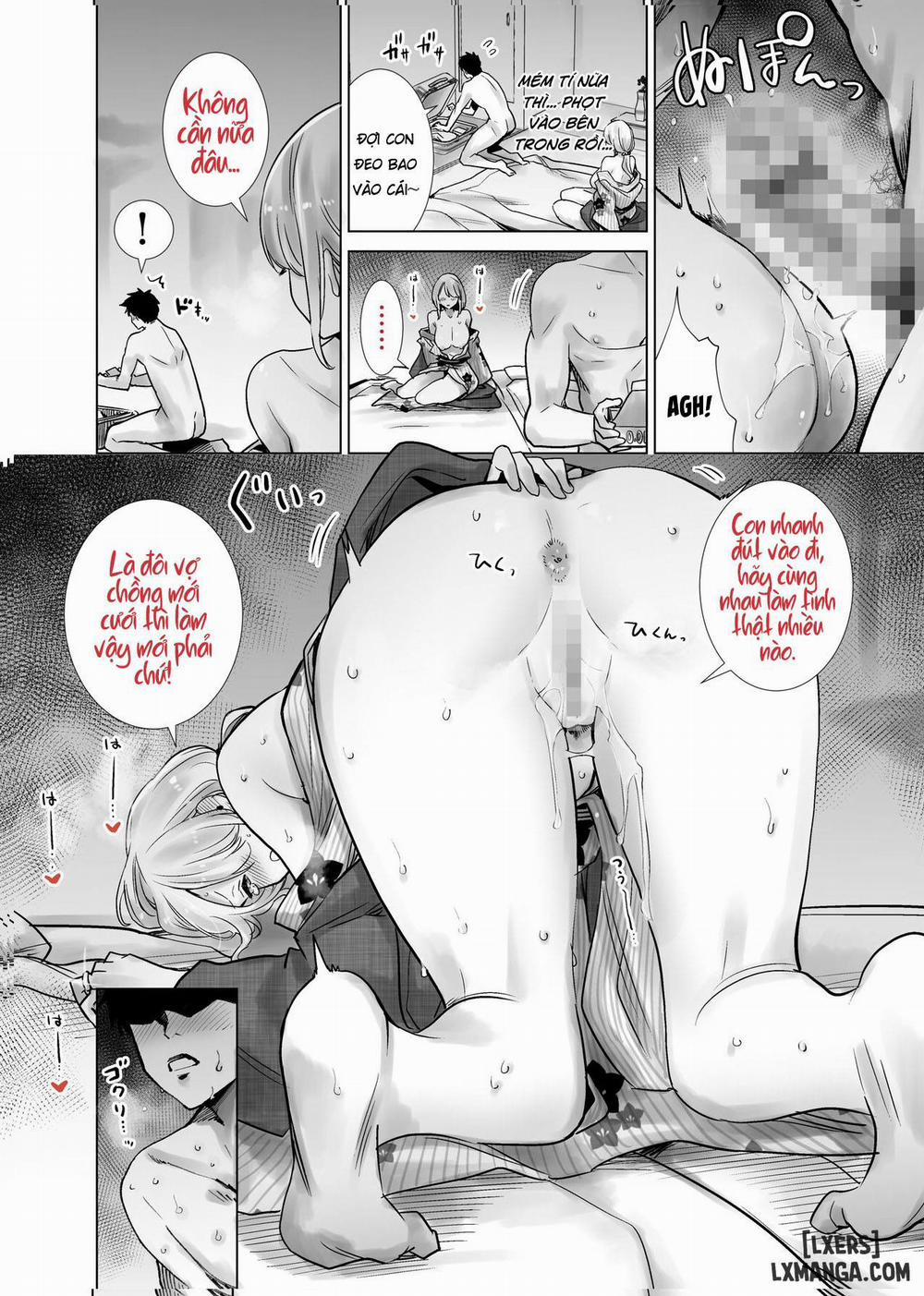 Tomodachi no Mama ga Boku no Dekachin Ikimakutta Onsen Ryokou Oneshot trang 12