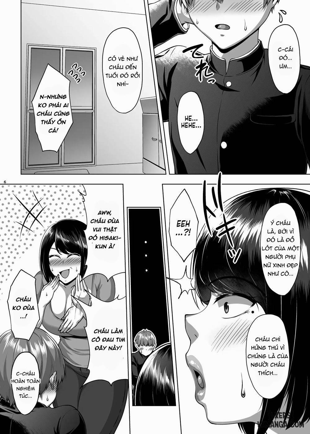 Tomodachi No Muchimuchi Na Okaa-san To Zupposhi Asedaku Otomarikai Oneshot trang 6