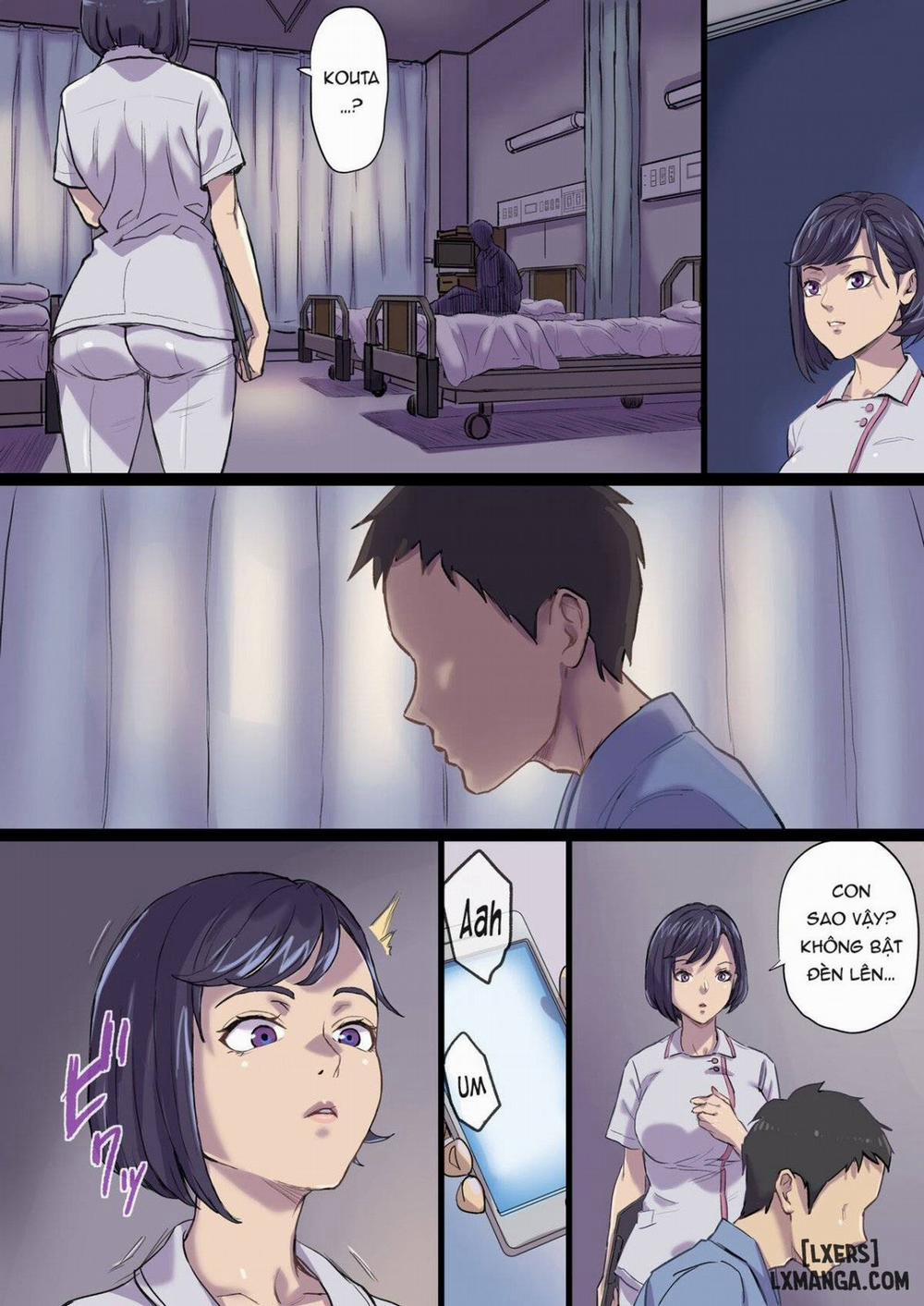 Tonari no Bed de Netorareru Kangoshi Jukubo 2 END trang 32