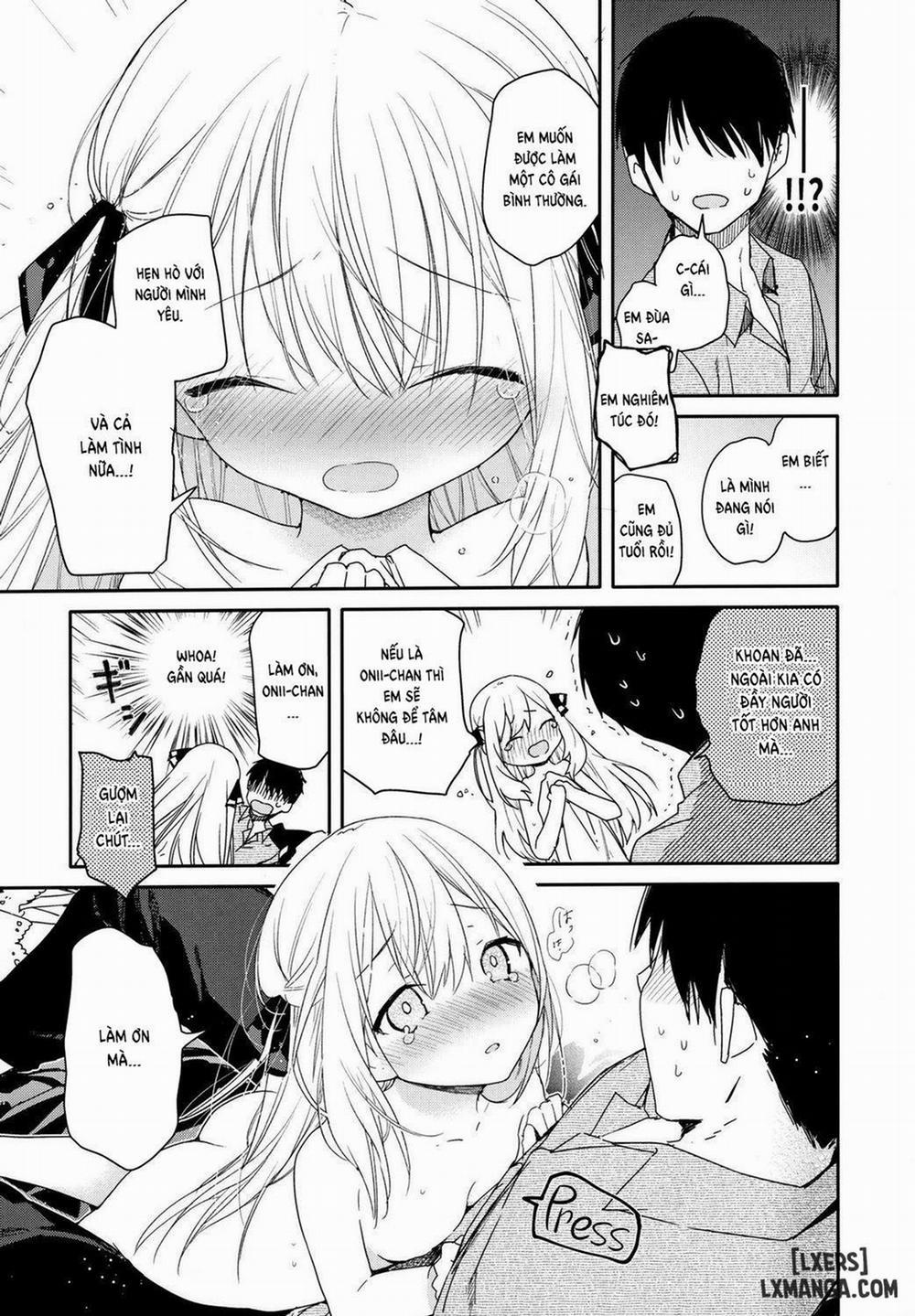 Tonari no Hakanage Shoujo to Hajimete Ecchi Oneshot trang 6