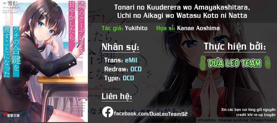 Tonari No Kuuderera O Amayakashitara, Uchi No Aikagi O Watasu Koto Ni Natta 4 trang 1