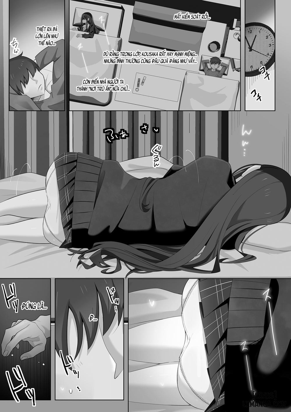 Tonari no Namaiki Joshi ga Uchi o Oneshot trang 6