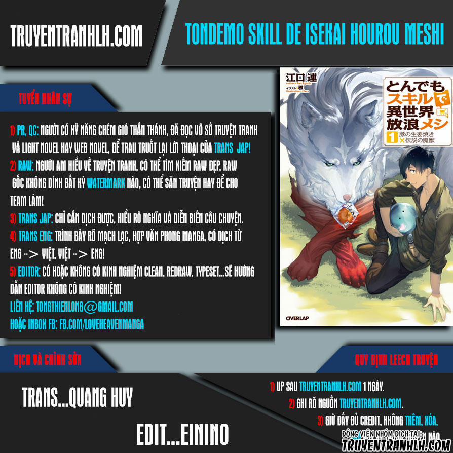 Tondemo Skill De Isekai Hourou Meshi 8 trang 0