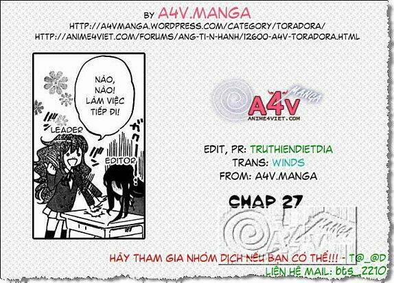 Toradora! 27 trang 0