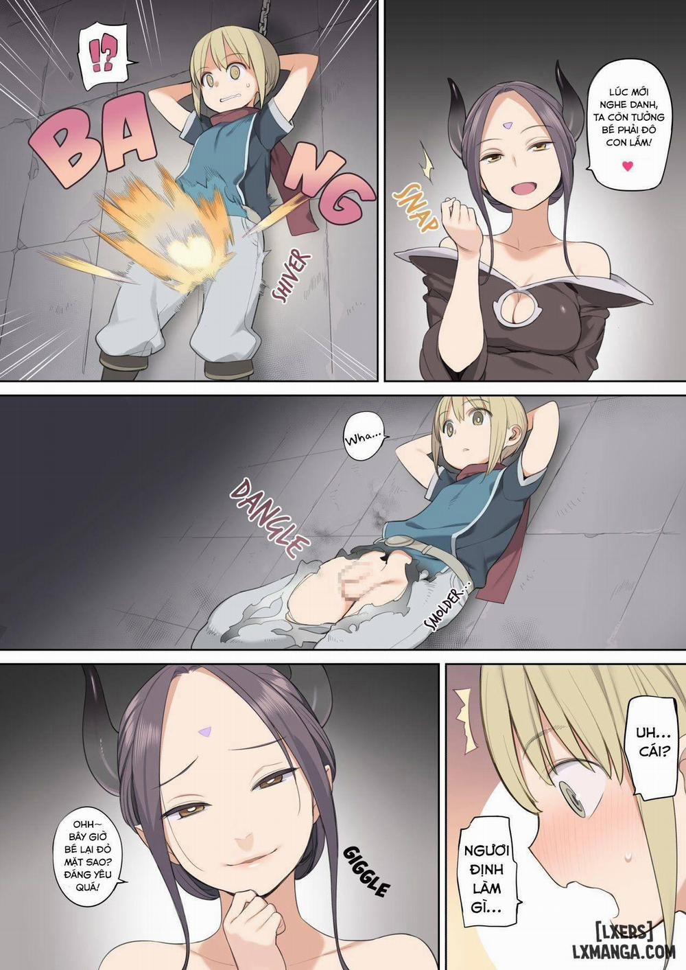 Toraware Yuusha To Maou (Onna) To Elf Oneshot trang 2