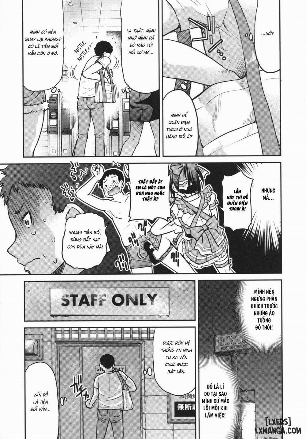 Toretate Famiresu Senpai wo Gyuutto Shibatta Gochisou Don Oneshot trang 12