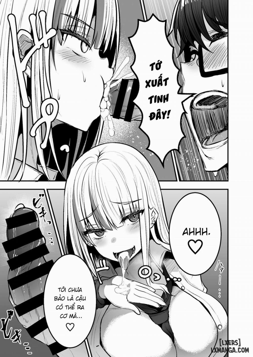 Toshokan de Benkyou Shiteitara Itsumo Kuru Gal JK ni Oneshot trang 14