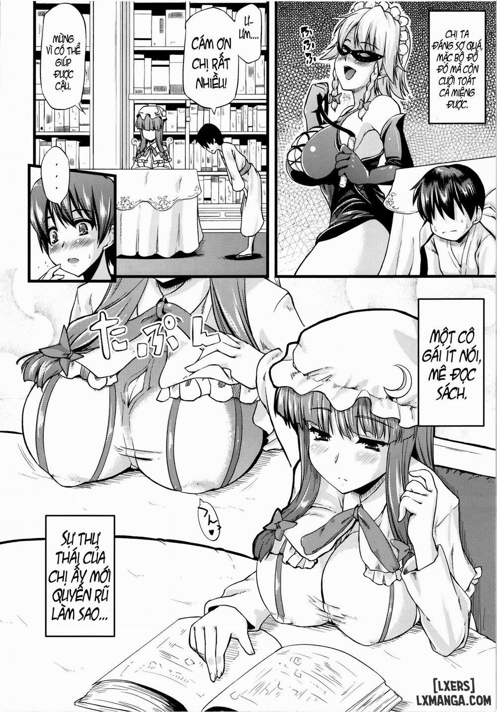 Toshokan No Oneesan Ga Ijimete Ageru Oneshot trang 4