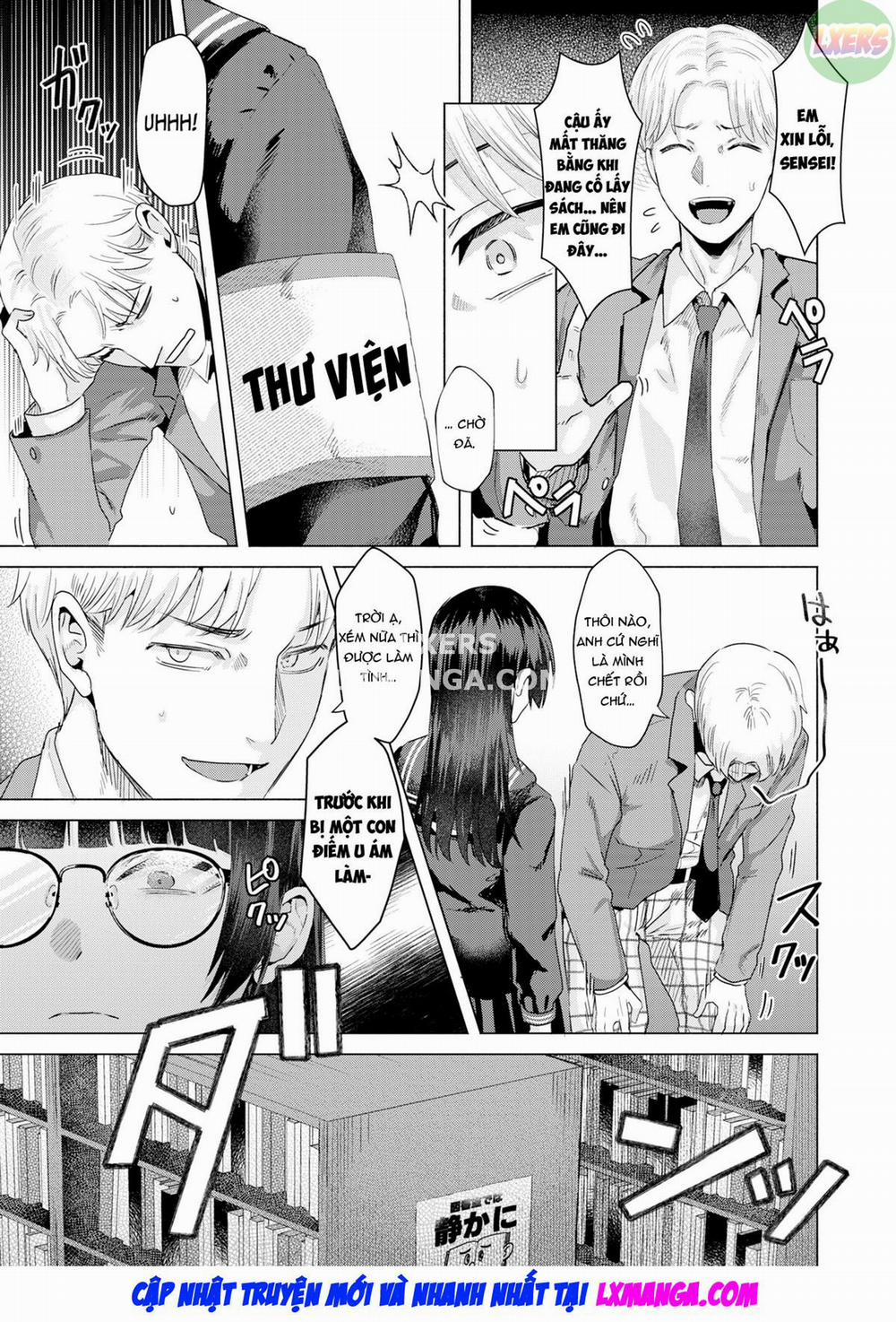 Toshoshitsu no Shimi Oneshot trang 3