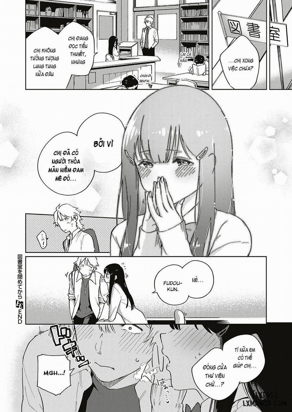 Toshoshitsu o Shimete kara Oneshot trang 31