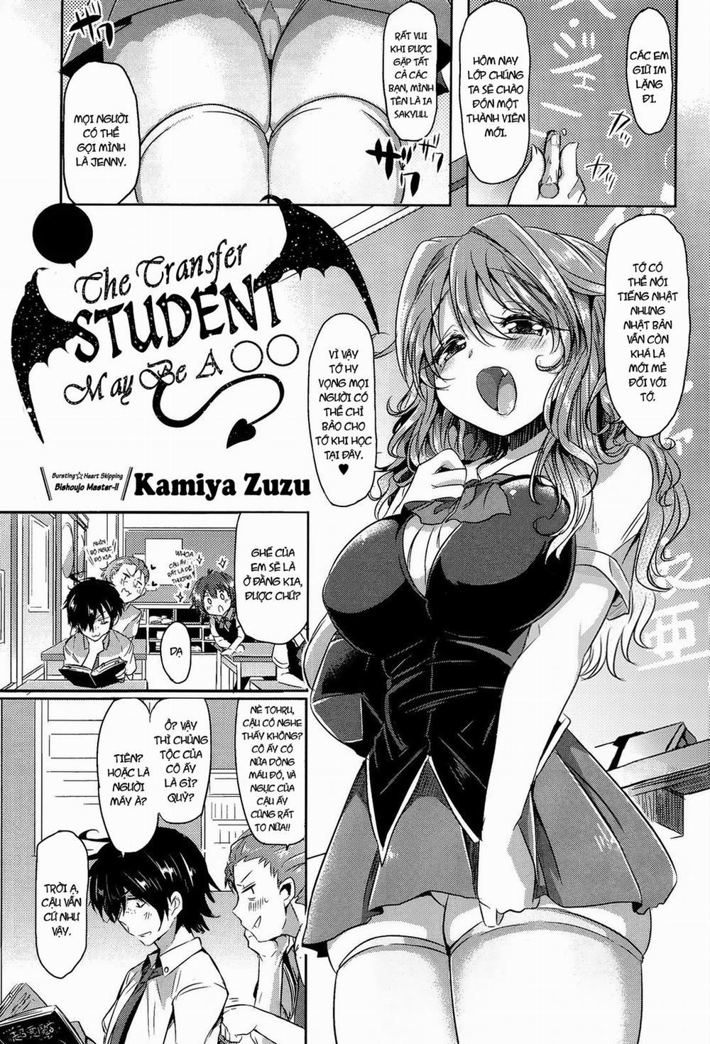 Totsuzen Daga Tenkousei Wa 〇〇 Kamo Shirenai Oneshot trang 2