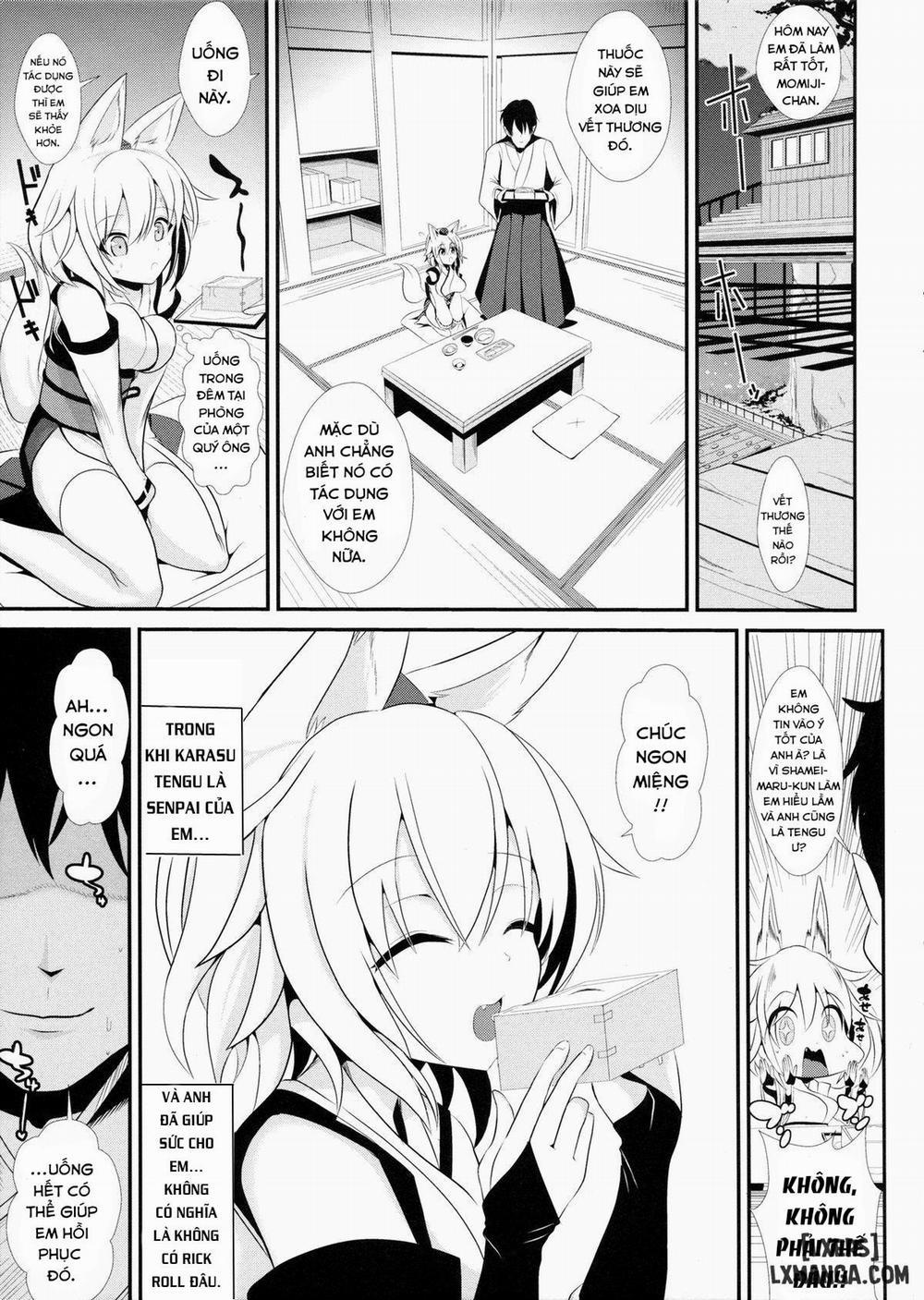Touhou Deisuikan 3 Inubashiri Momiji Oneshot trang 4