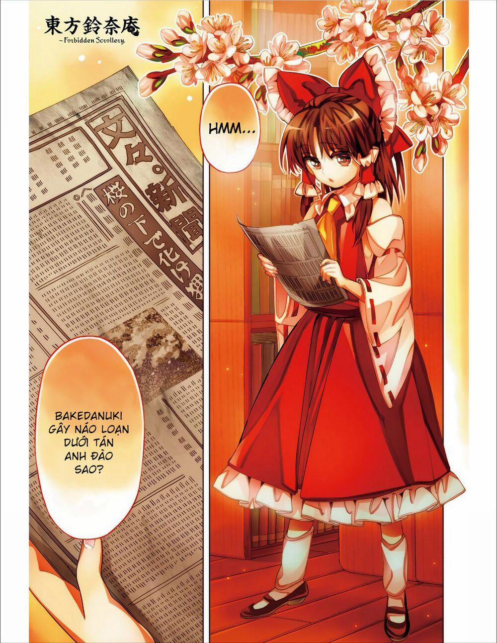Touhou Suzunaan ~ Forbidden Scrollery 38 trang 0