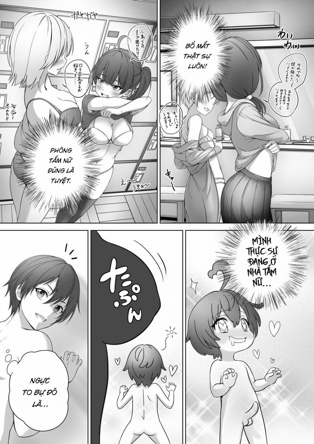 Toumei Ningen Ni Natta Ore, Onnaburo De Gakuen No Kurokami Idol O Yaritai Houdai Oneshot trang 14