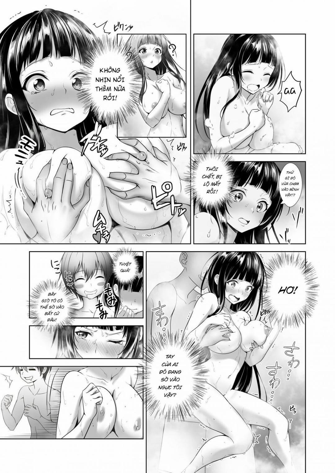 Toumei Ningen Ni Natta Ore, Onnaburo De Gakuen No Kurokami Idol O Yaritai Houdai Oneshot trang 17