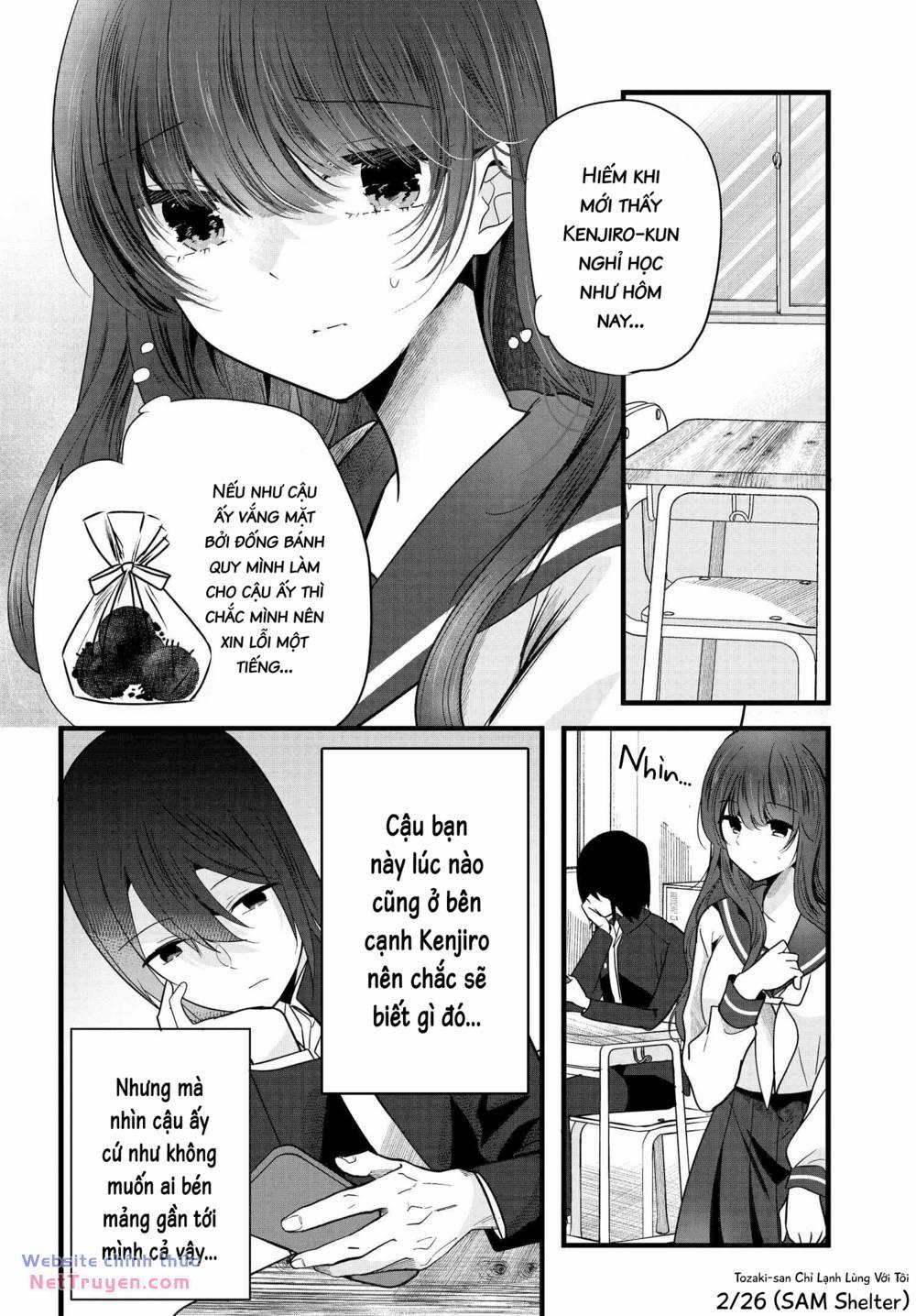 Tozaki-San Chỉ Lạnh Lùng Với Tôi 4 trang 1