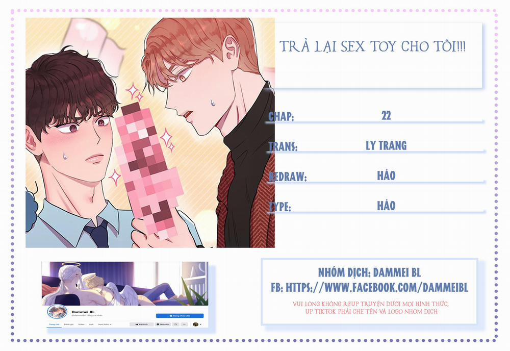 TRẢ LẠI SEX TOY CHO TÔI!!! 22 trang 0