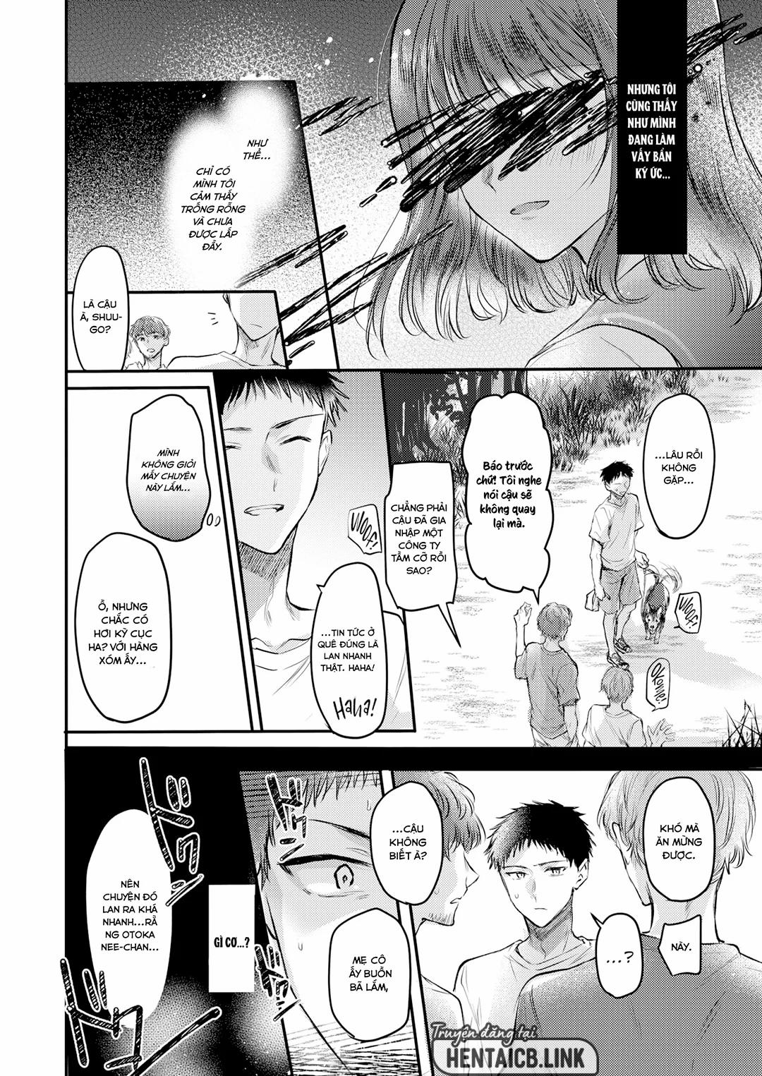 Trái tim, mùa hè, tan băng Oneshot trang 9