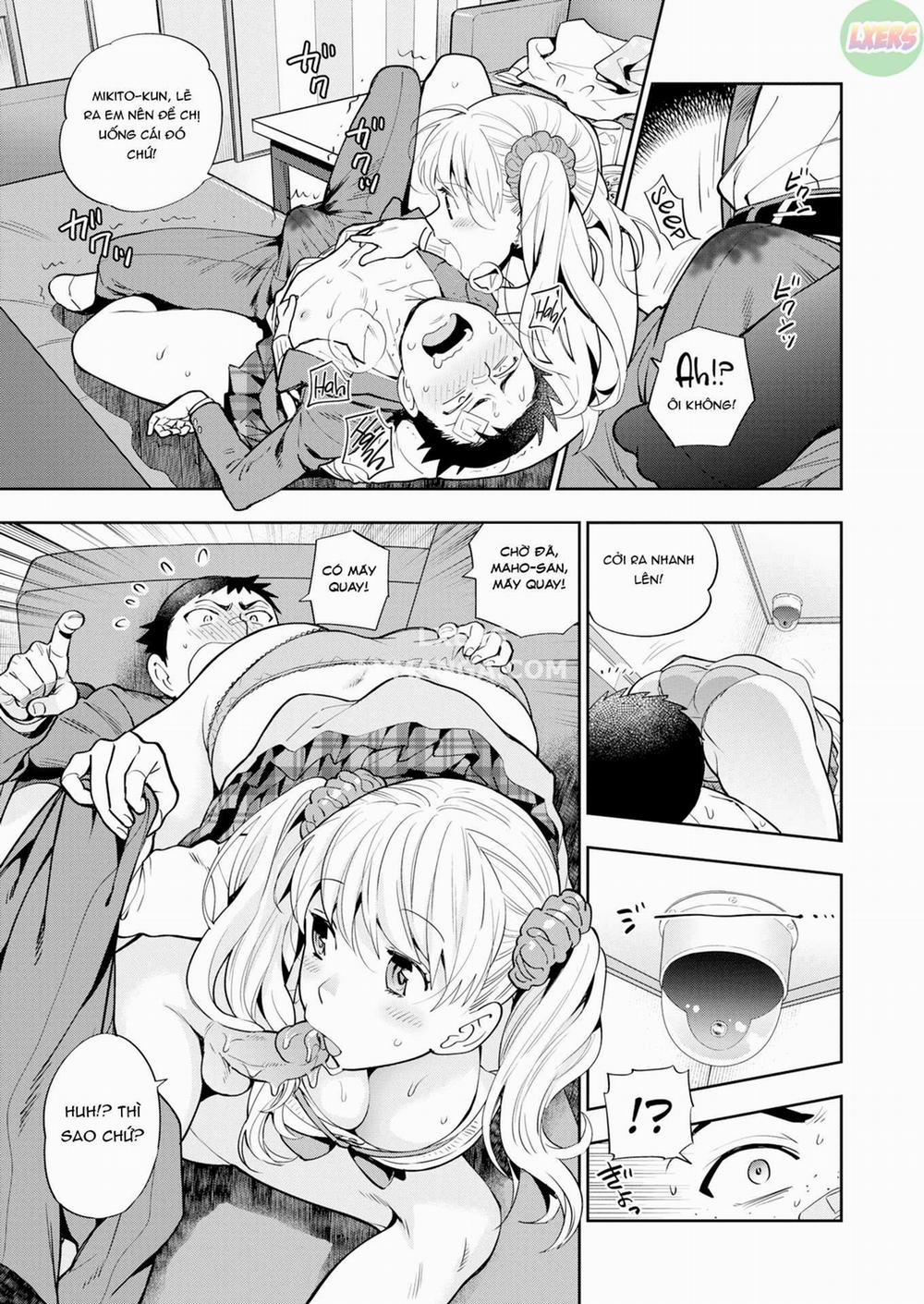 Trai tơ và chị gái đĩ thõa 3 0 Em trai tân và 3 chị gái dâm 0 Chuyện của Maho 0 Virgin Little Brother &amp; 3 Sluts 0 Maho-chan's Tale trang 9