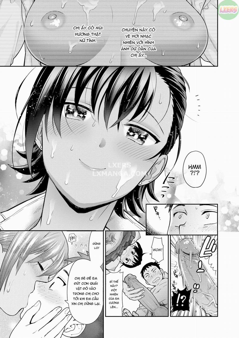 Trai tơ và chị gái đĩ thõa 4 - Em trai tân và 3 chị gái dâm - Chuyện của Mana | Virgin Little Brother &amp; 3 Sluts - Mana-chan's Tale trang 11