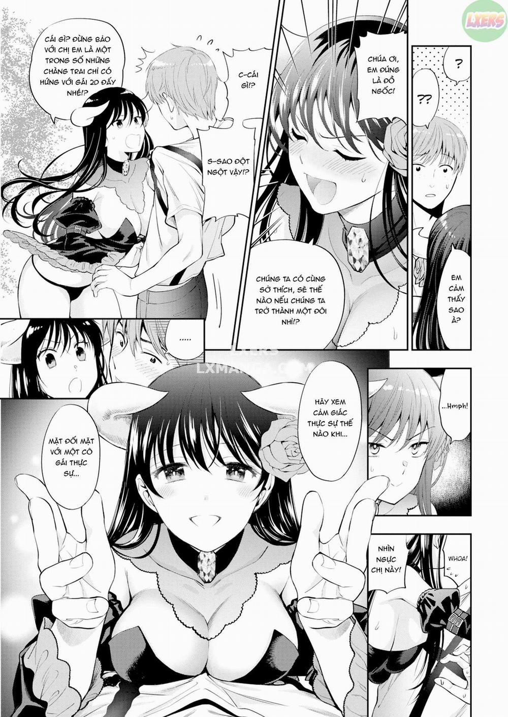 Trai tơ và chị gái đĩ thõa 5 0 Cô ấy là một người khác vào chủ nhật 0 She's 0 Different Person on Sunday trang 5