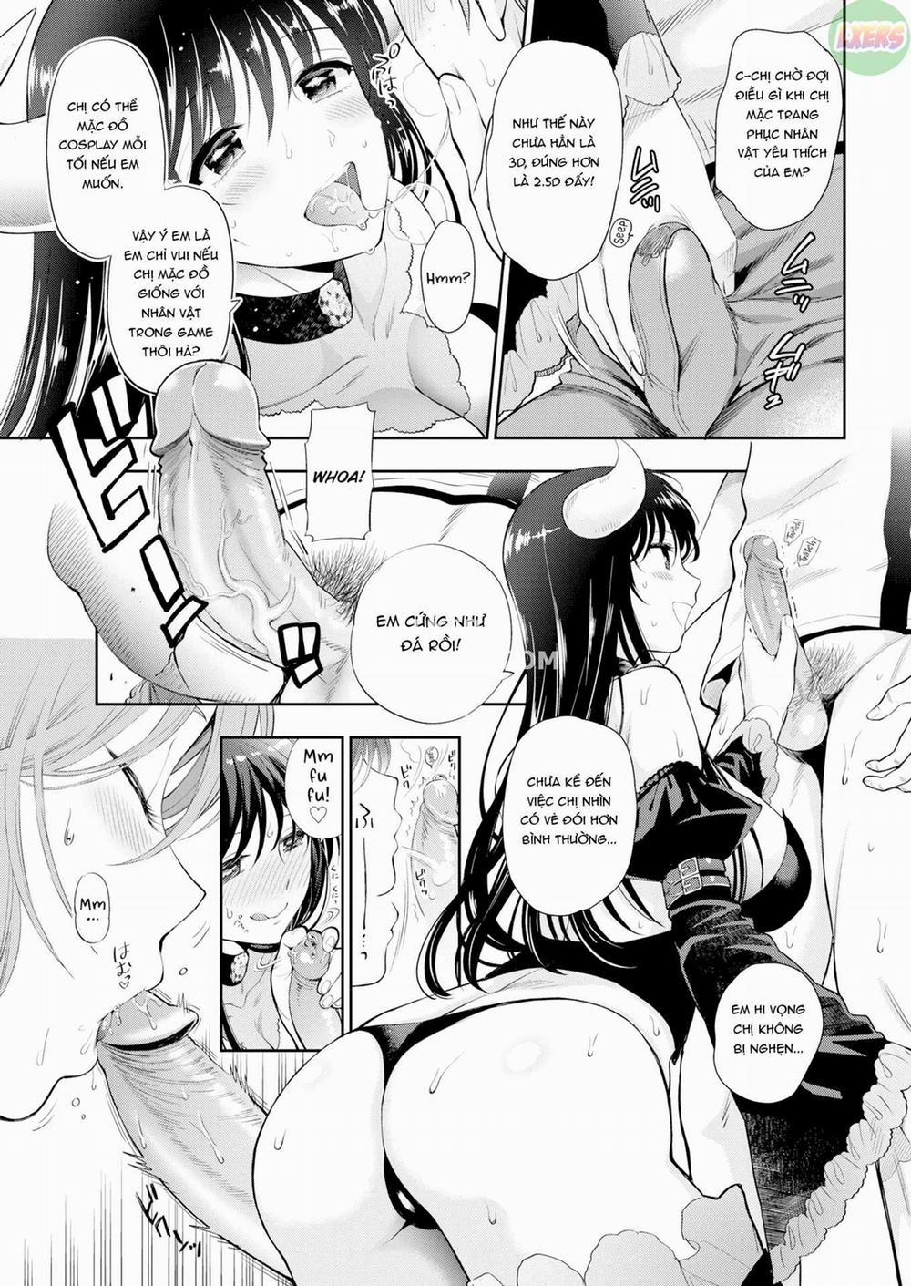 Trai tơ và chị gái đĩ thõa 5 0 Cô ấy là một người khác vào chủ nhật 0 She's 0 Different Person on Sunday trang 7