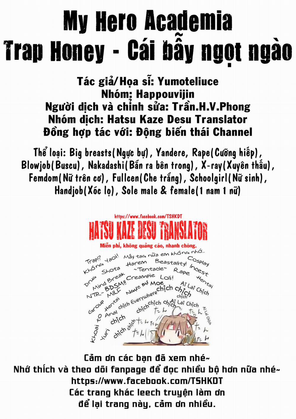 Trap Honey (My Hero Academia) Oneshot trang 22