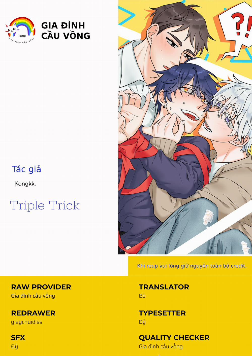Triple Trick 10 H+ trang 0