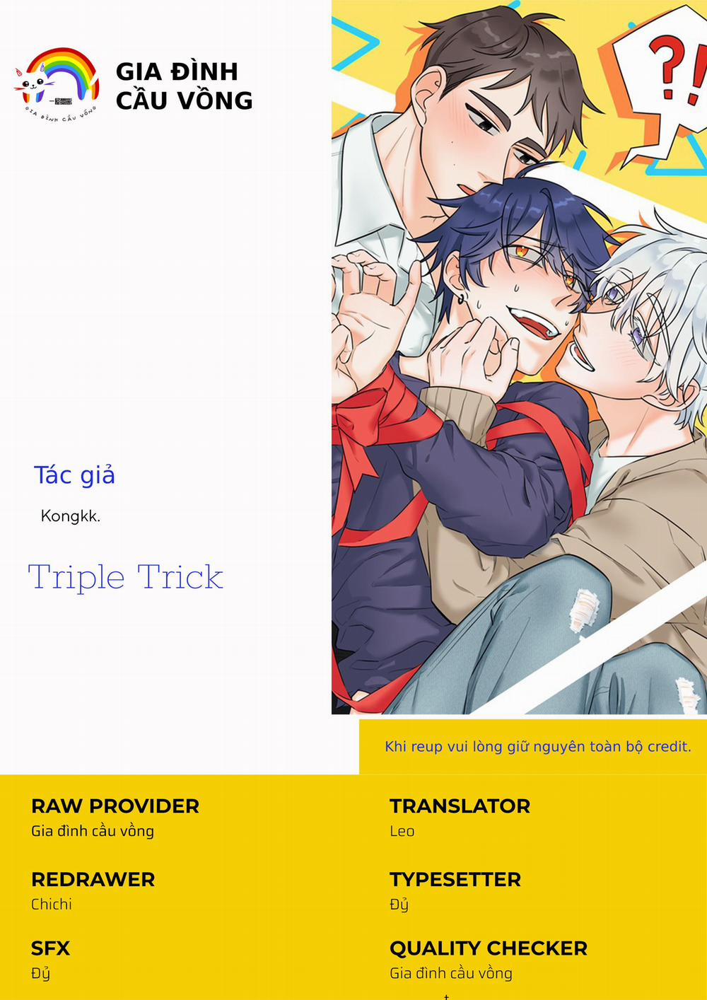 Triple Trick 2 H+ trang 0