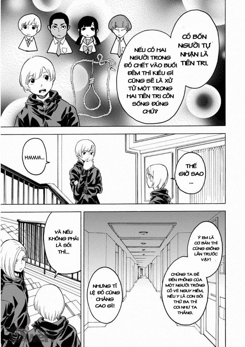 Trò Chơi Ma Sói: Cáo Điên 0 Bữa tiệc tử vong trang 4