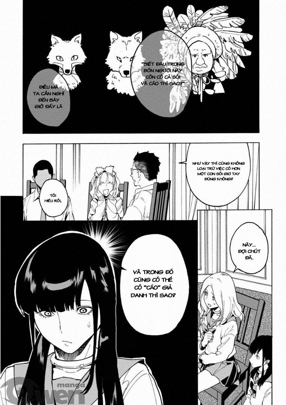 Trò Chơi Ma Sói: Cáo Điên 0 Hắc quang trang 4