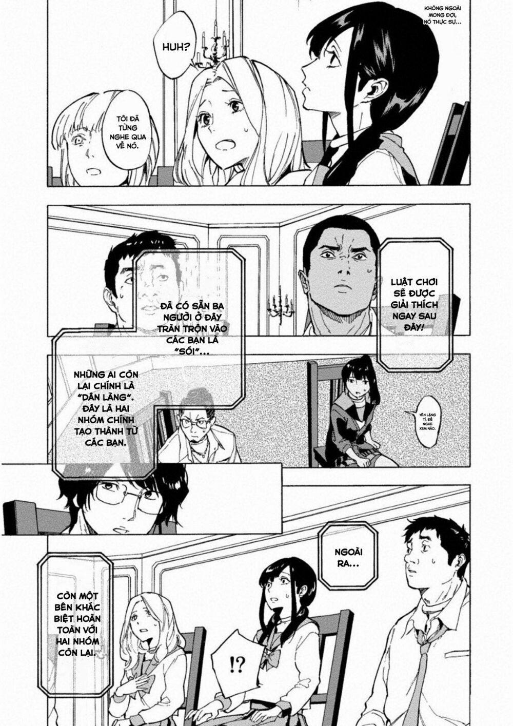 Trò Chơi Ma Sói: Cáo Điên 0 Xảo quyệt và hung tợn trang 11