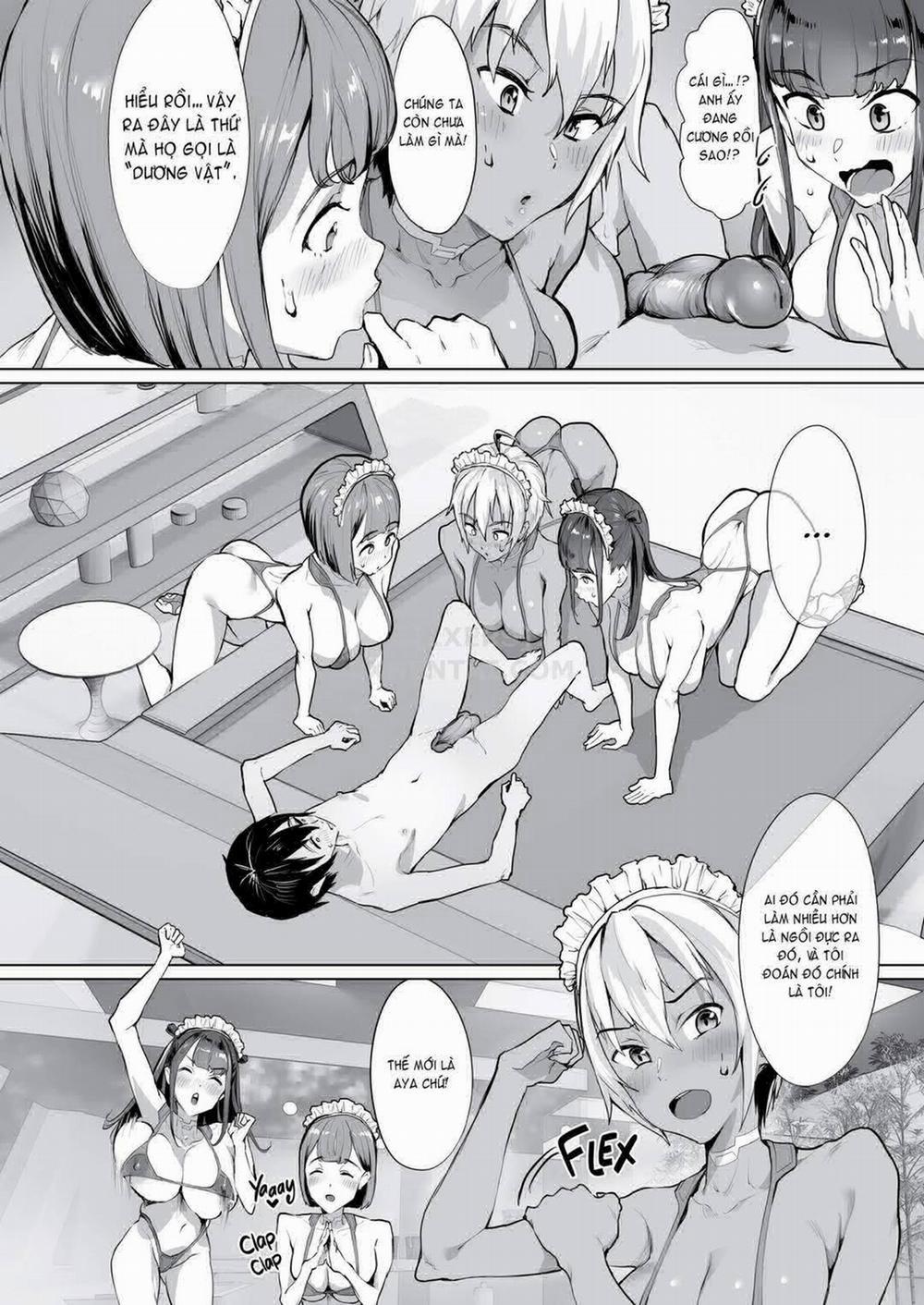 Trò chơi mới với dàn Harem - Hentai không che 1 trang 14