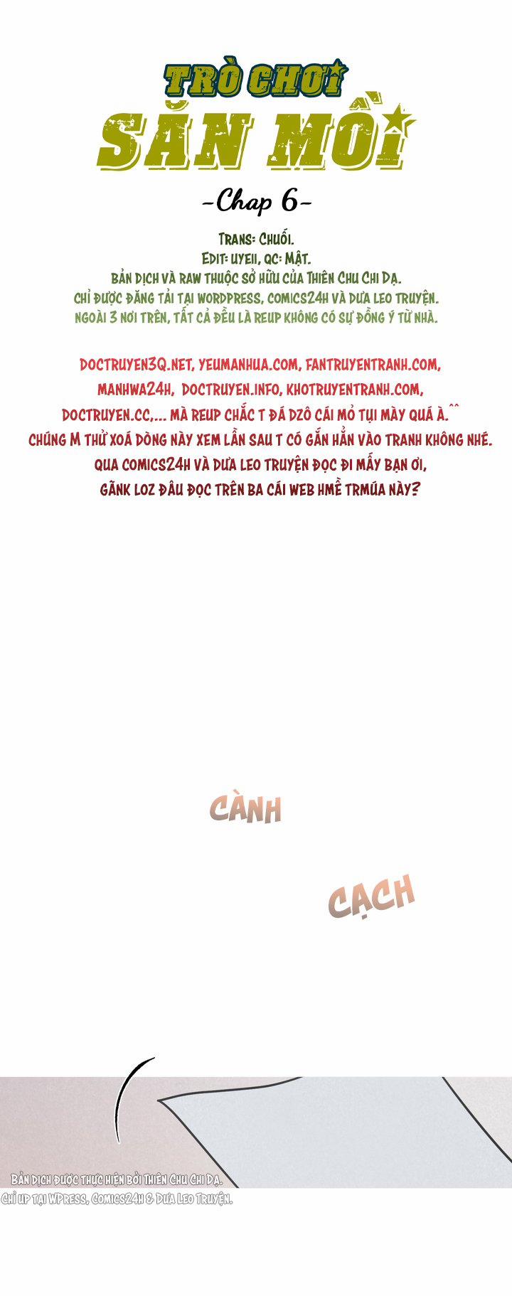 Trò Chơi Săn Mồi 6 trang 14