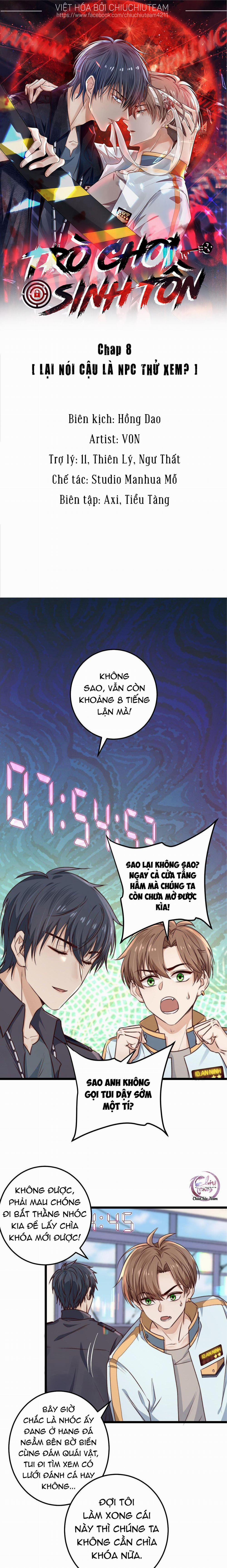 Trò Chơi Sinh Tồn 8 trang 0