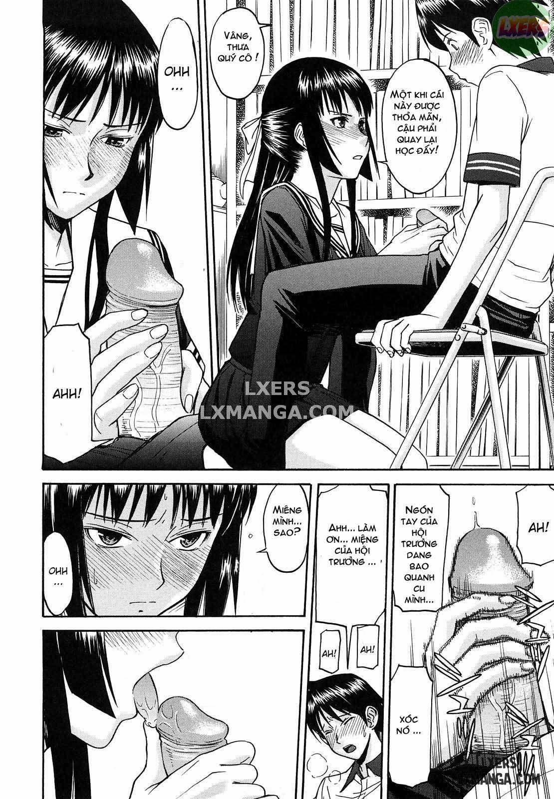 Trò đùa độc quyền của Chủ tịch Hội học sinh Hanahira 2 trang 8