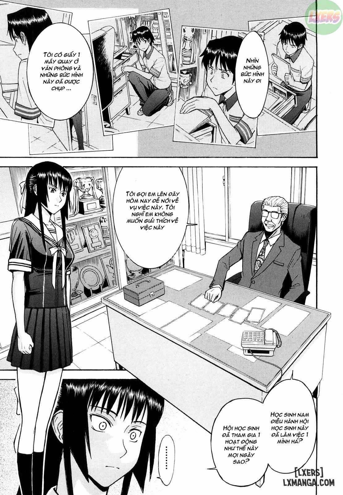 Trò đùa độc quyền của Chủ tịch Hội học sinh Hanahira 5 trang 0