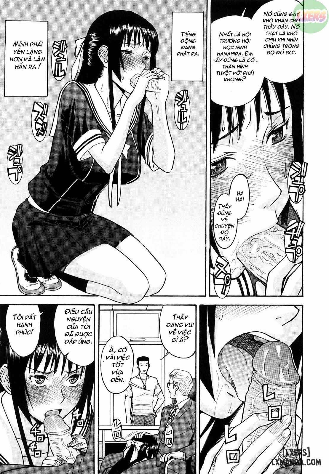 Trò đùa độc quyền của Chủ tịch Hội học sinh Hanahira 5 trang 8