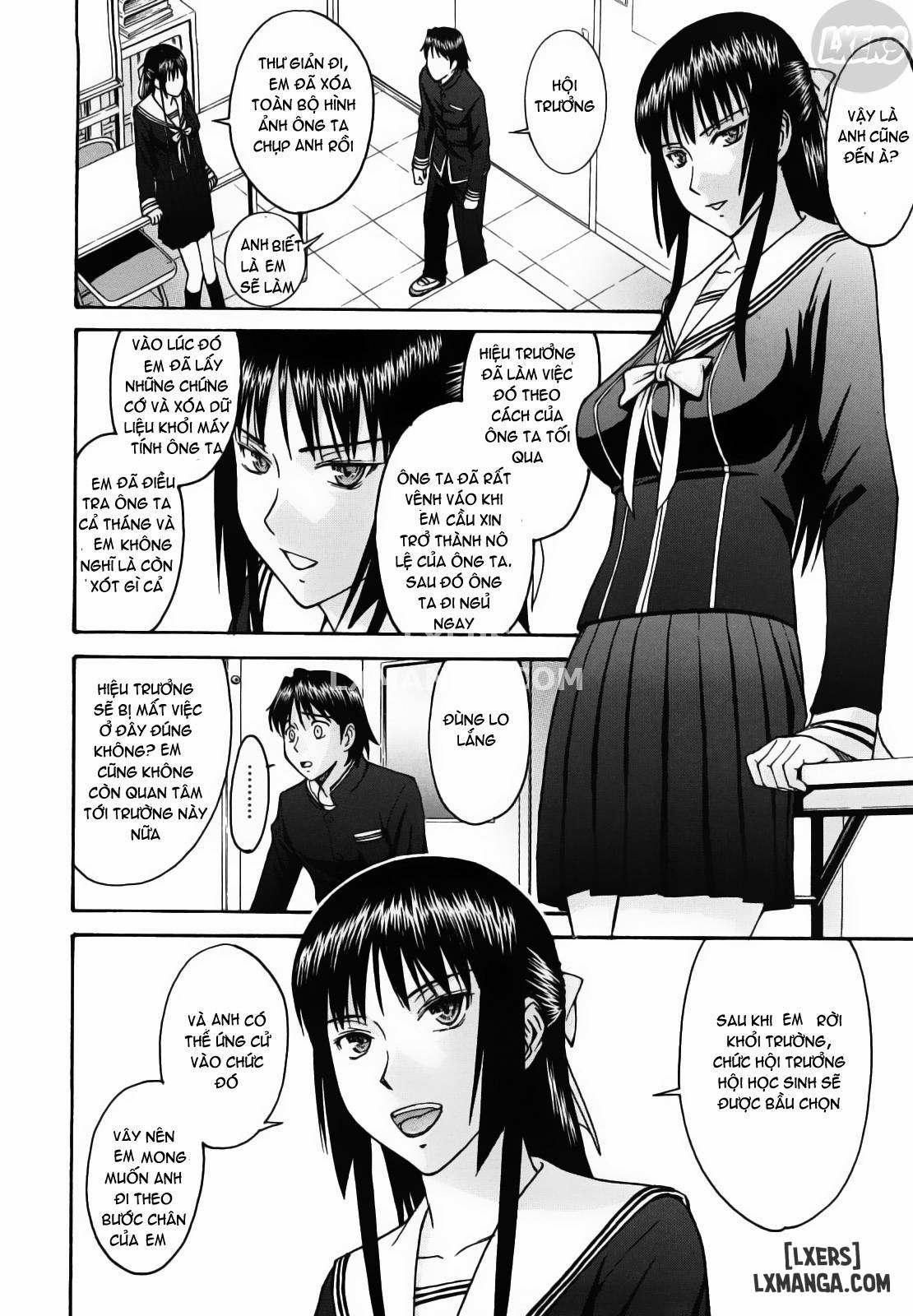 Trò đùa độc quyền của Chủ tịch Hội học sinh Hanahira 9 trang 11