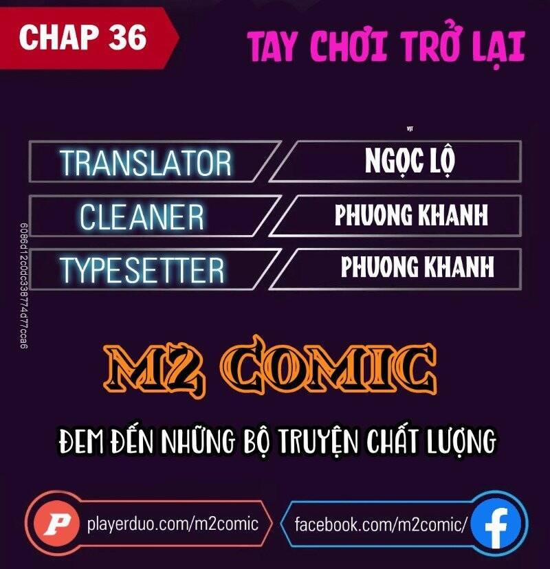 Trở Lại Thành Người Chơi 36 trang 1