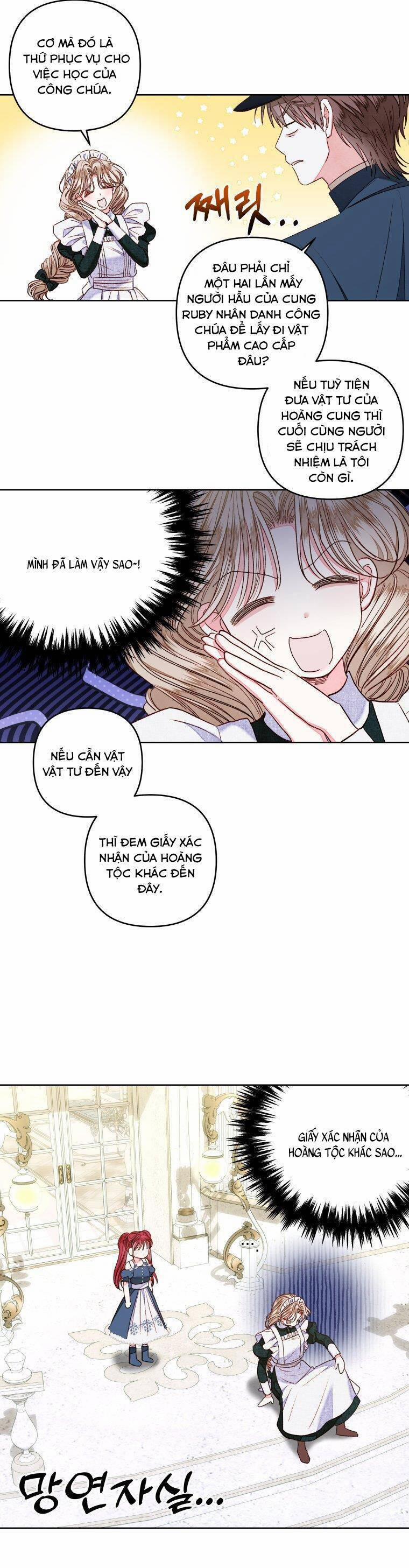 Trở Thành Hầu Nữ Còn Quan Trọng Hơn Là Làm Công Chúa 14 trang 21
